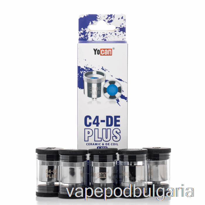 Vape Bulgaria Yocan C4-de Plus резервни бобини [плюс] Yocan C4-de Plus бобини